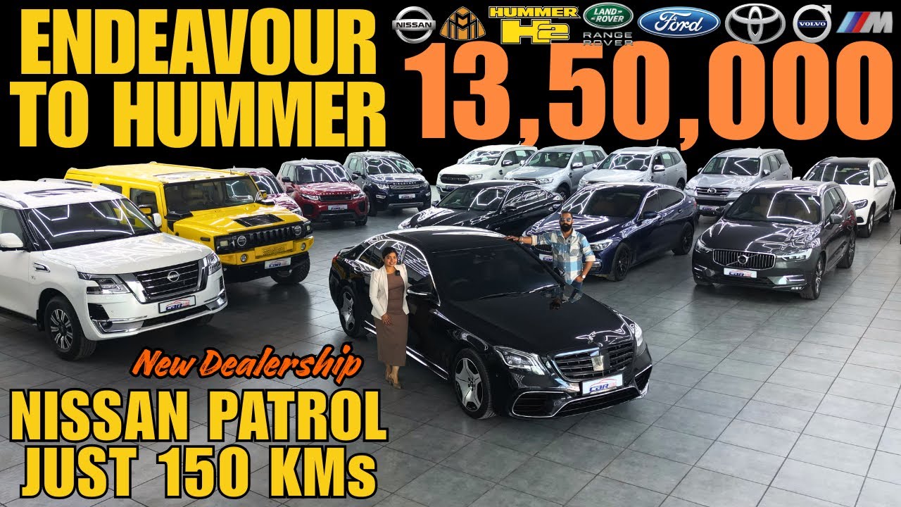 Endeavour to Hummer 😱 | ₹13.50 Lakh Se Start | New Dealership | Nissan Patrol Just 150 KMs