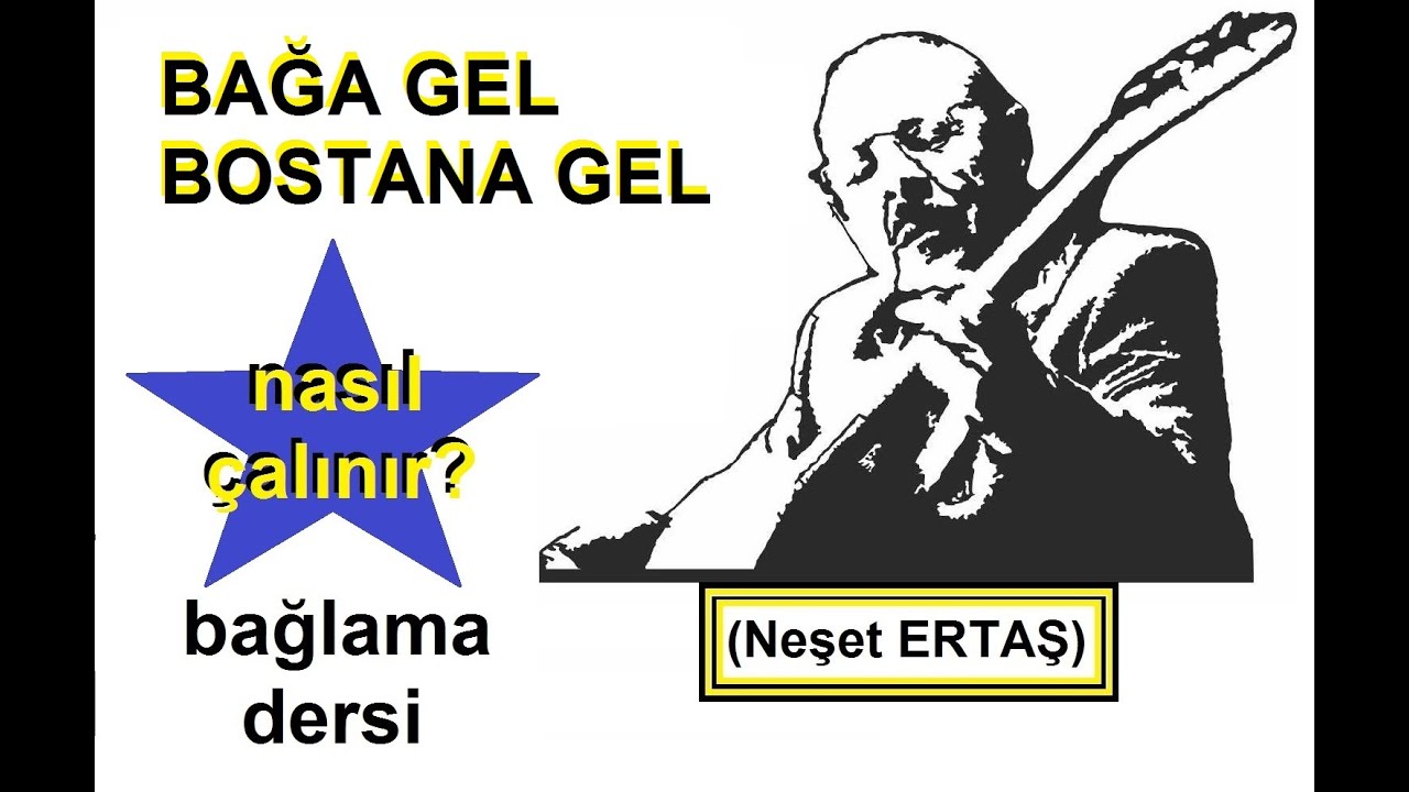 ''Bağa Gel Bostana Gel'' NASIL ÇALINIR? ( bağlama dersi )