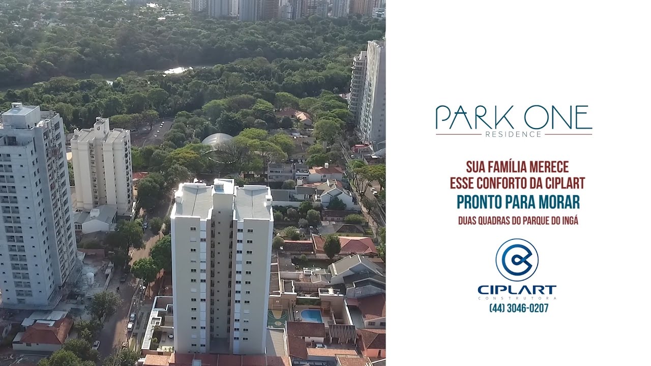 PARK ONE RESIDENCE   APARTAMENTO DECORADO  -  CIPLART