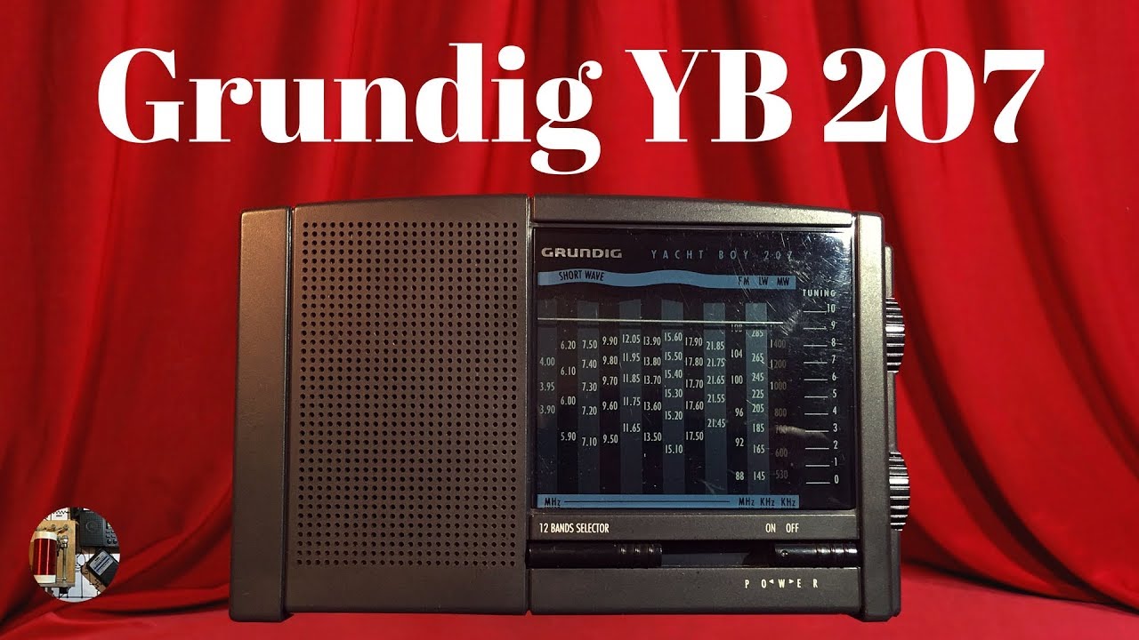 Grundig Yacht Boy 207 AM LW Shortwave Portable Radio Review