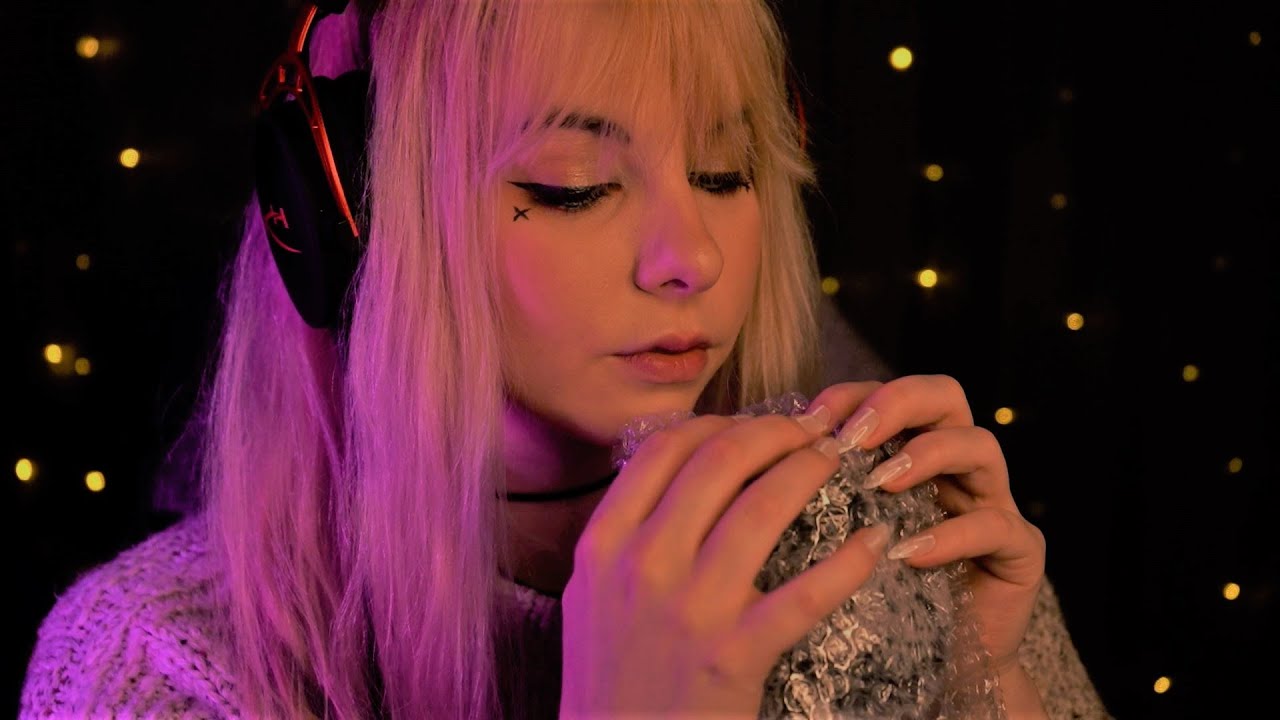 ASMR Luftpolsterfolie & Mic Blowing (Bubble Wrap, deutsch, german)