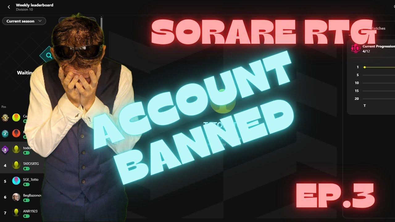 Revealed: Account Ban & Division Win in Sorare RTG EP.3