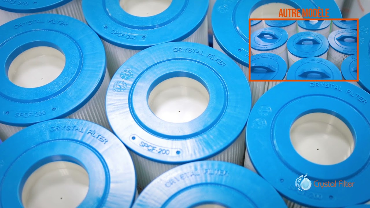 Comment sont fabriqués les filtres piscine et SPA? | Crystal Filter®