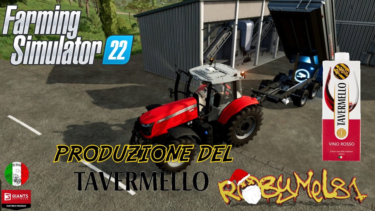 FARMING SIMULATOR 22 - ITA - SERIE EUROPEA - 16 - Produzione Del Tavermello