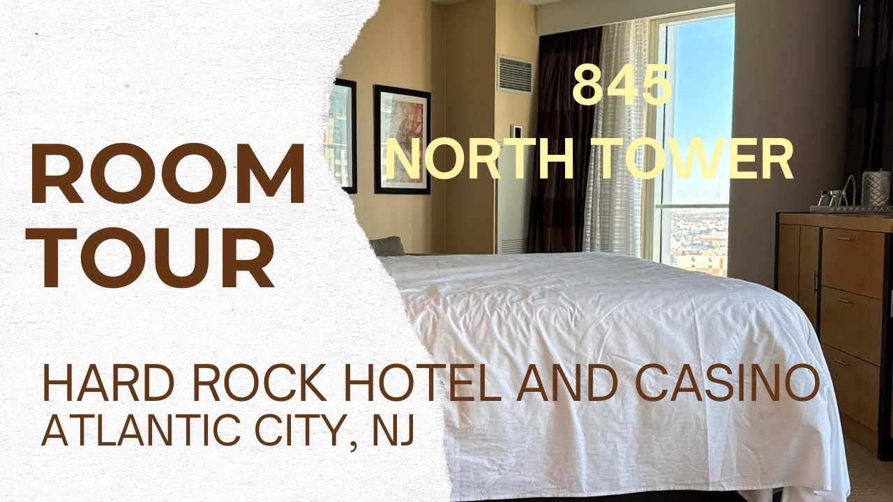 Room Tour- Hard Rock Hotel and Casino, Atlantic City, New Jersey