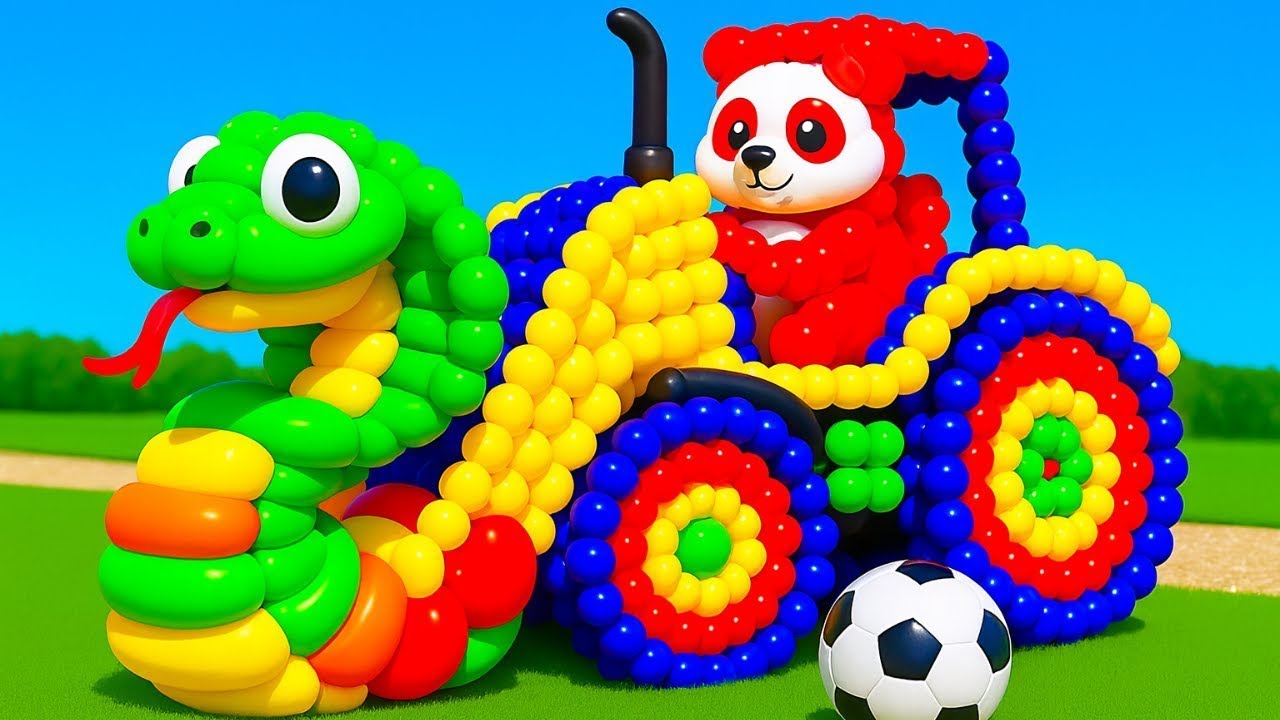 Long Slide Game with Cow Elephant Gorilla Hippopotamus Tiger 3d Animal Game Funny 3d Animals
