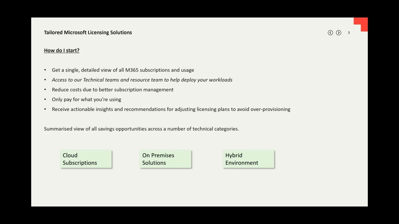Webinar: Maximising Value with Microsoft Licensing  Tailored Solutions for Your Enterprise