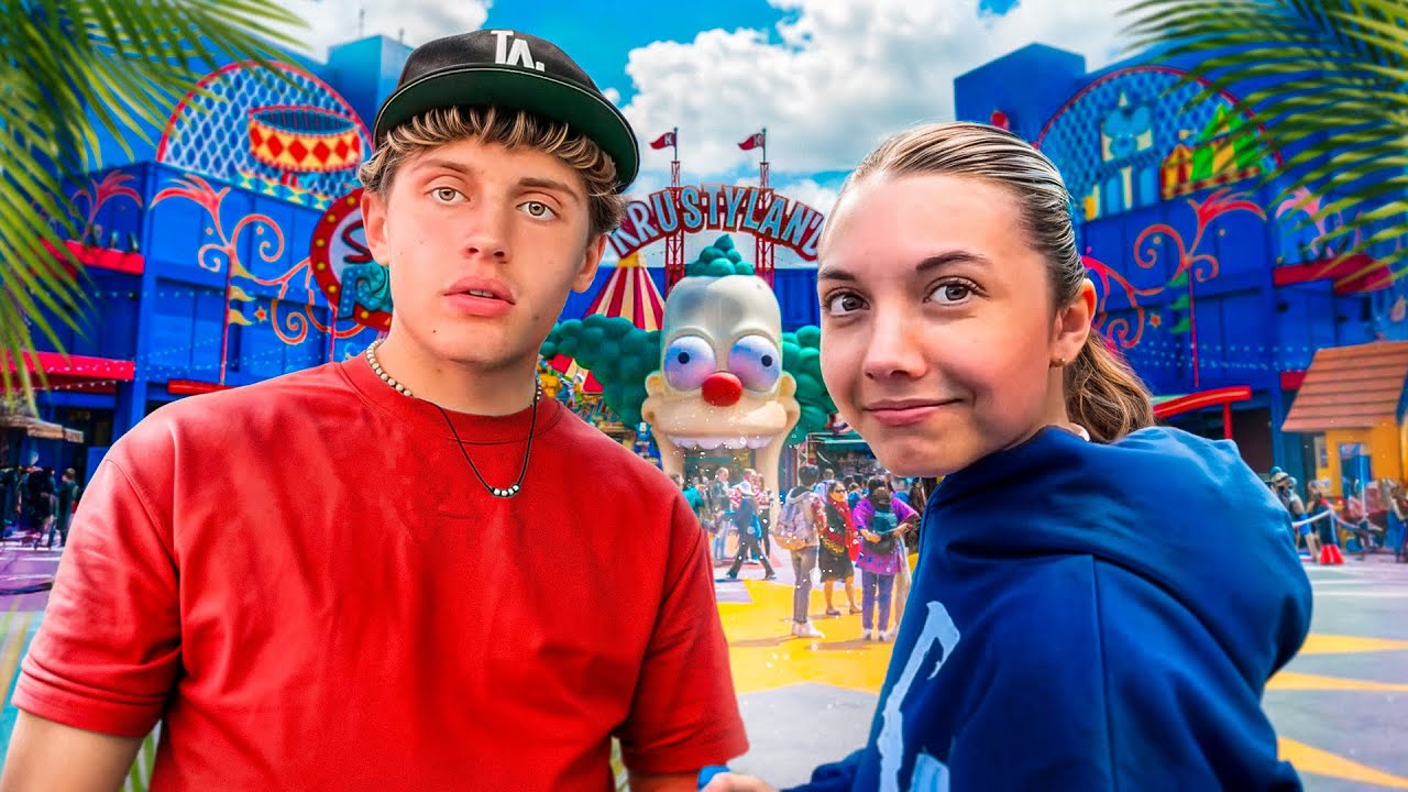 ON D&Eacute;COUVRE LE PARC D'ATTRACTIONS DE LOS ANGELES 🇺🇸🎢 (ft. @Cossiyt)