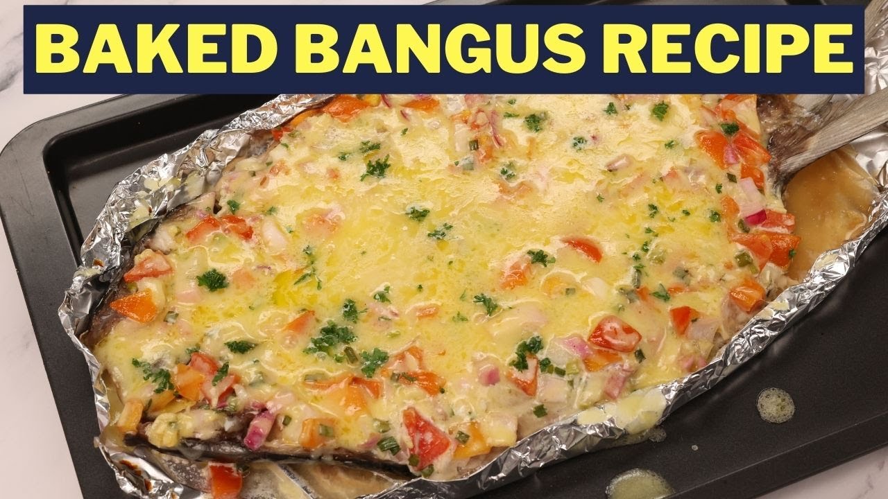 Baked Bangus with Cheese Recipe