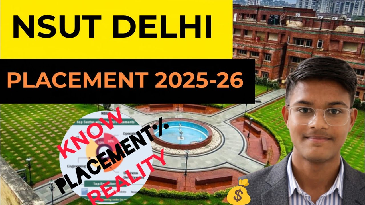 🔥 NSUT Delhi Placement 2025-26 | Highest Package 💸 | Placement Reality 😱 | NSUT Review 2026