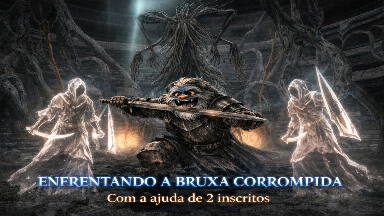 FUGINDO DO REQUIEM :  LIVE  DARKSOULS # 3