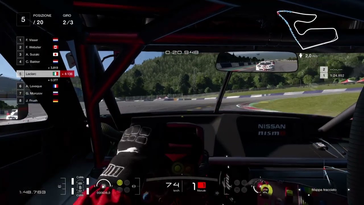 GARA GRAN TURISMO 7 RED BULL RACING CON LA NISSAN NISMO GT-500