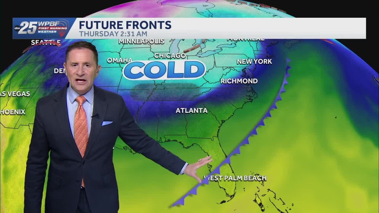 Thanksgiving Cold Front for South Florida