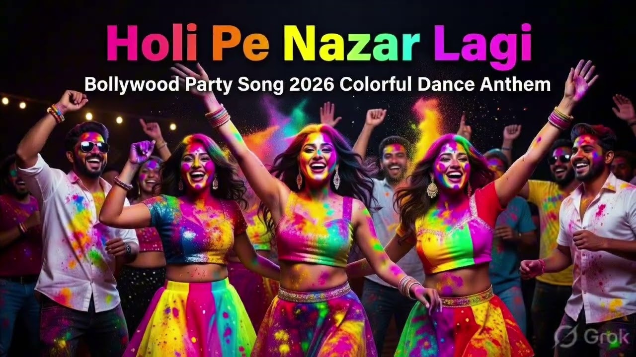 Holi Pe Nazar Lagi | Bollywood Party Song 2026 | Colorful Dance Anthem