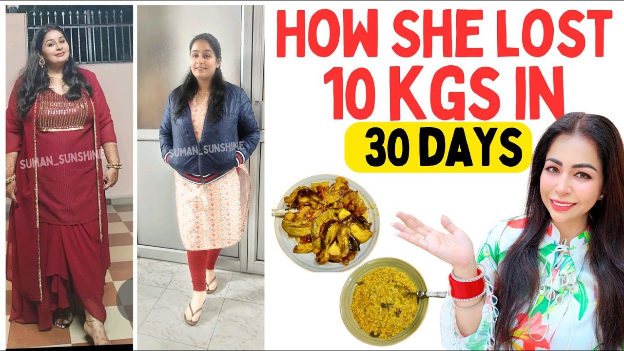 She Lost 10KG in 30 Days 🔥 (No Gym! Real Proof) - By Suman Pahuja