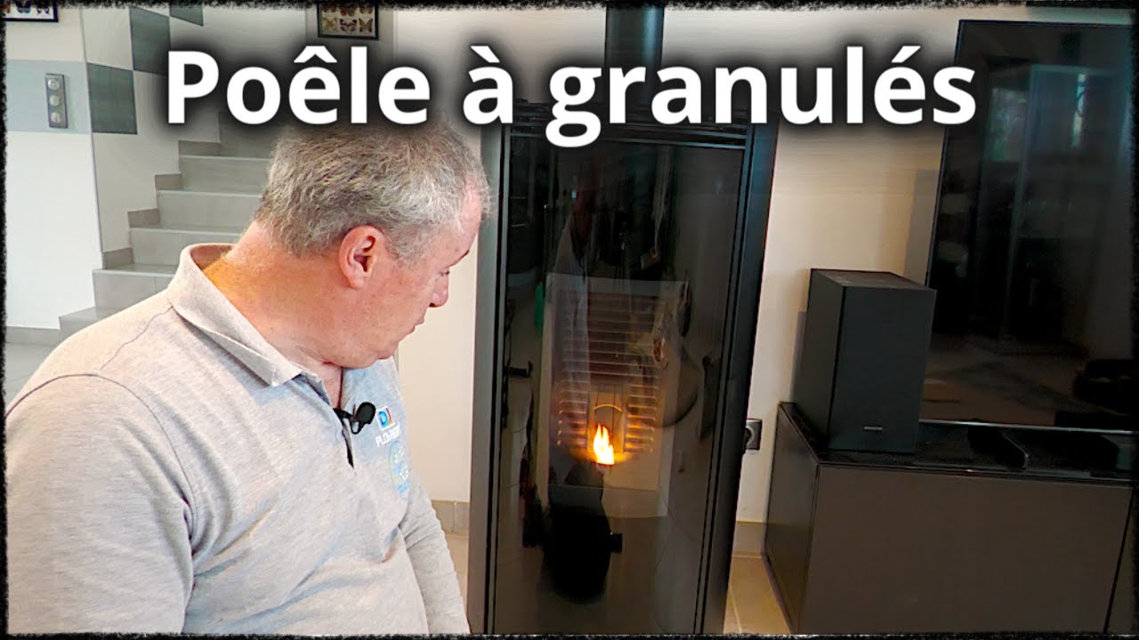 Pose d'un Poêle à granulés ( ou pellets )
