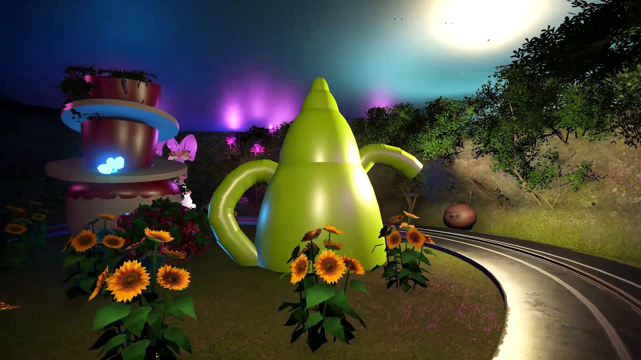 Alice In Wonderland Dark Ride - Planet Coaster