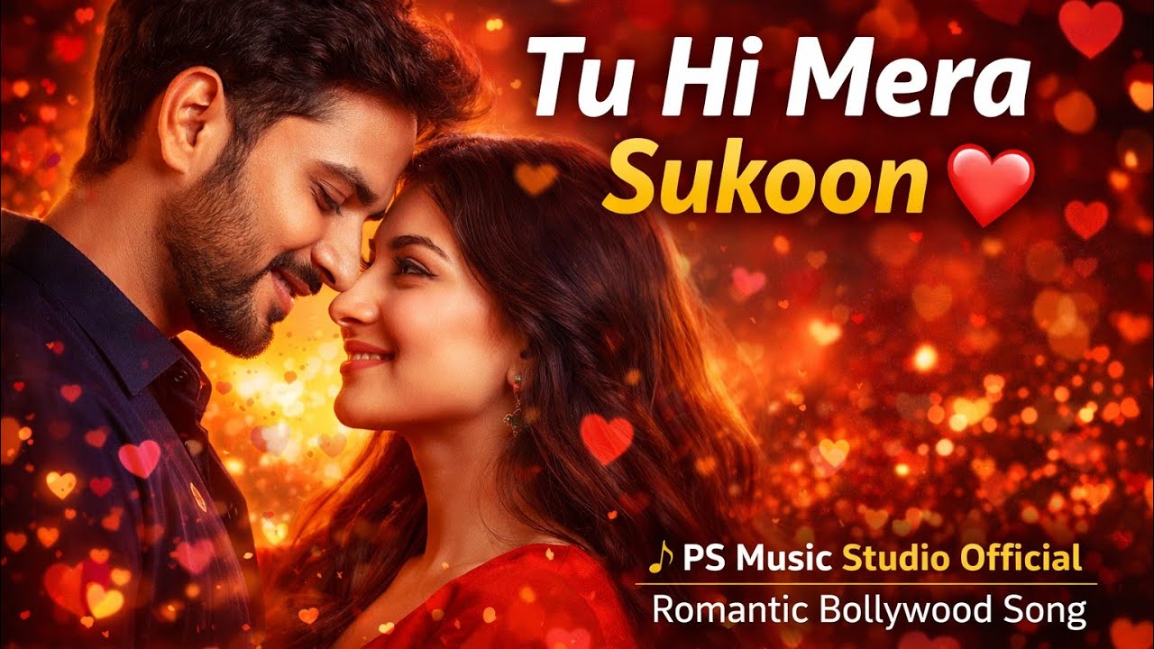 Tu Hi Mera Sukoon 💕 | Most Romantic Love Song | Bollywood Style hindi songs 2026 1m view 