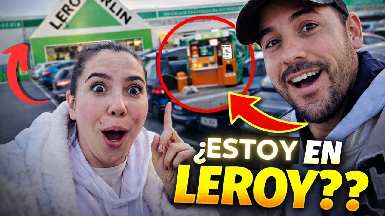 ASI REACCIONA UN CUBANO POR PRIMERA VEZ A LEROY MERLIN EN ESPAÑA