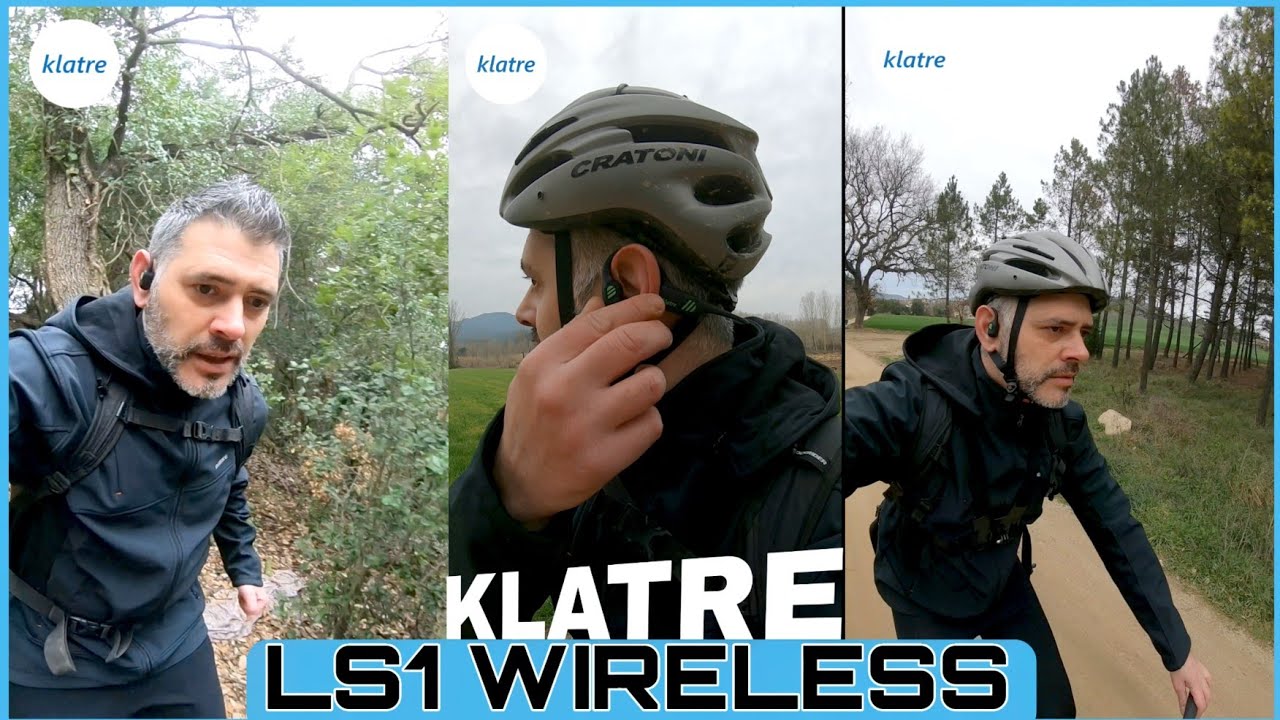 AURICULARES 🎧 LS1 WIRELESS para MTB - KLATRE | IVANMTB