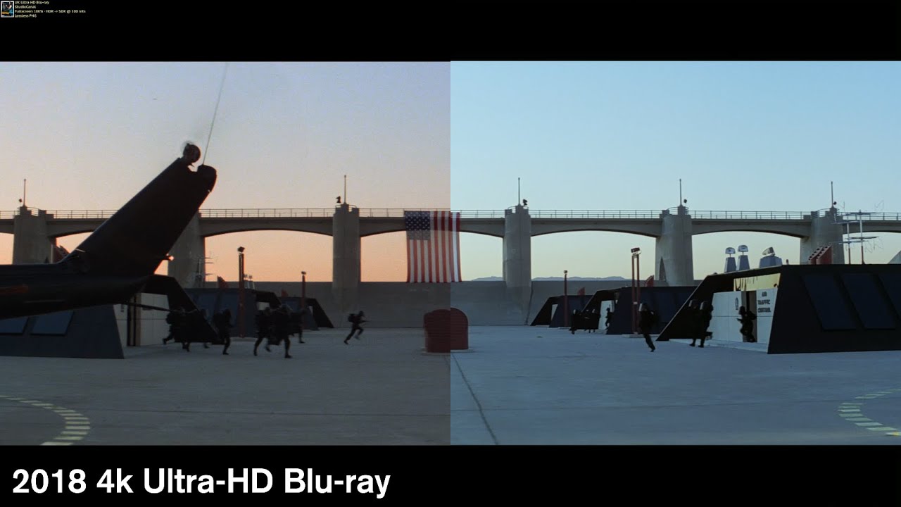 Escape from New York - 4k/Blu-ray Comparison
