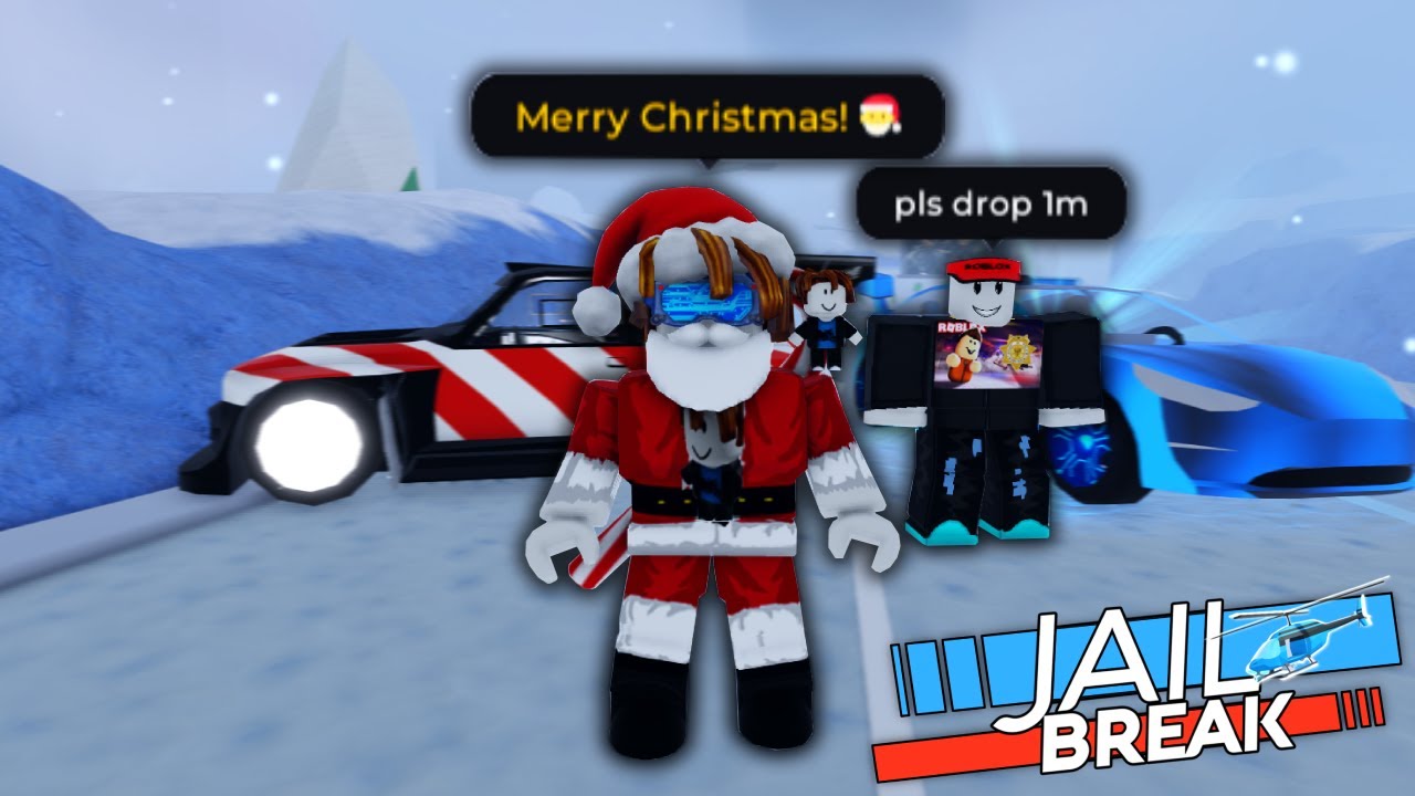 Grinding in Jailbreak as Santa Claus...