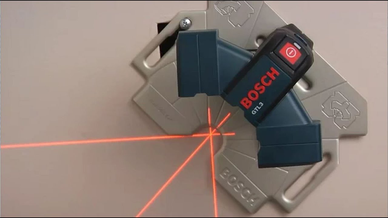 Bosch Wall and Floor Layout Laser - GTL3