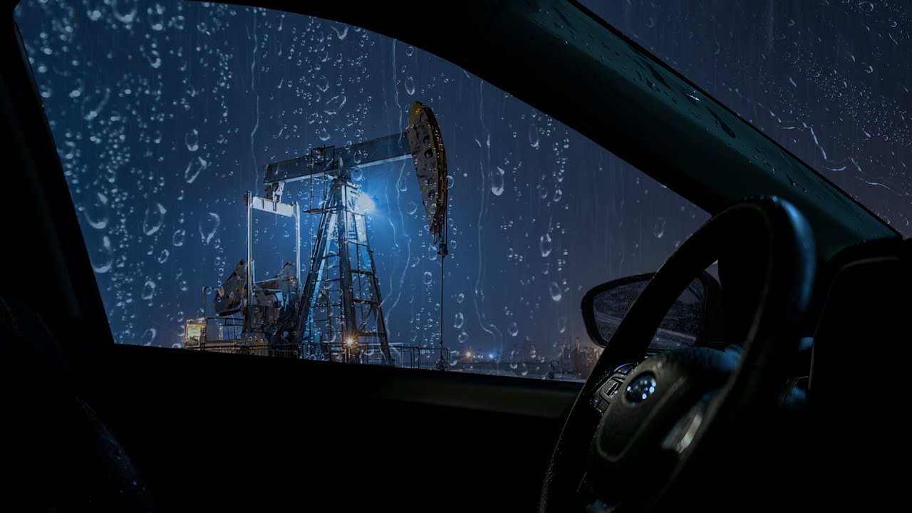 Peaceful Heavy Rain on Car at Night - Fall Asleep in Minutes, Feel Safe, Sounds for Unwind Vibes