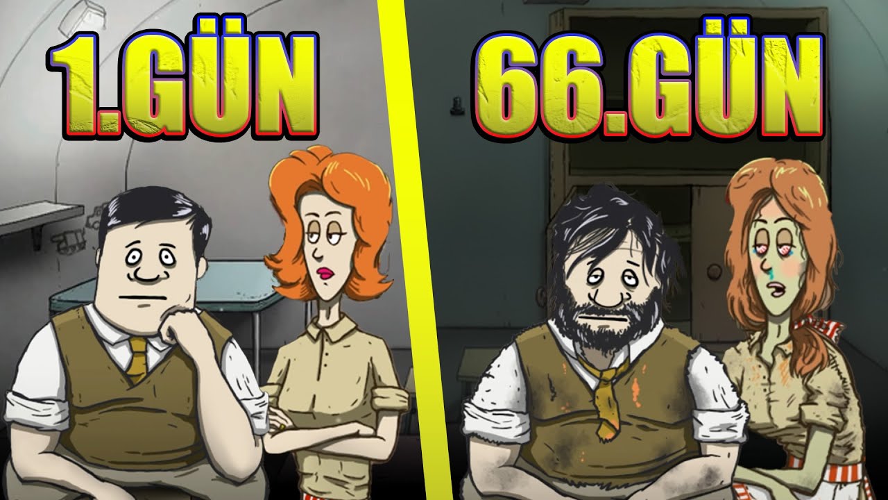 Sığınakta Atom Bombasına Karşı Direniş - 60 Seconds