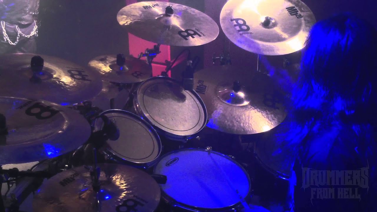 VADER@Sothis live 2012-James Stewart (Drum Cam)