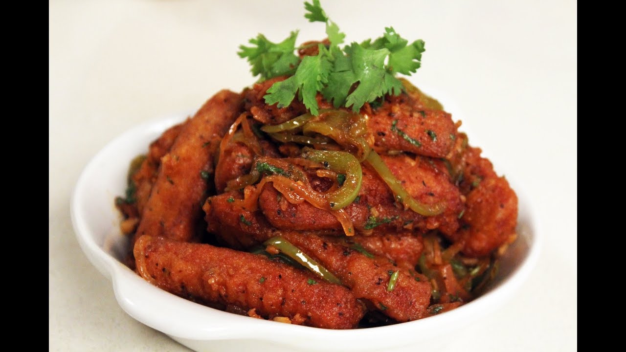 Fried Sausage Stir Fry | Sanjeev Kapoor Khazana