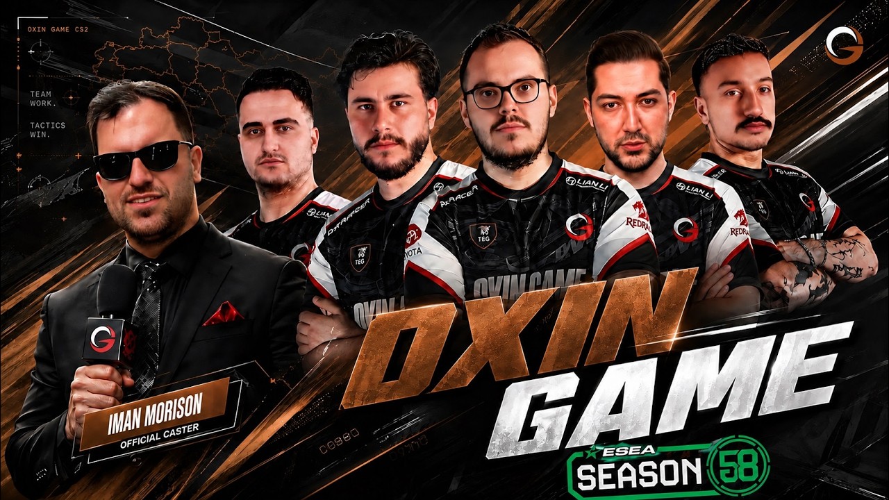 لیگ کانتراسترایک اروپا مرحله حذفی 🏆 OXIN Game vs RYBA67