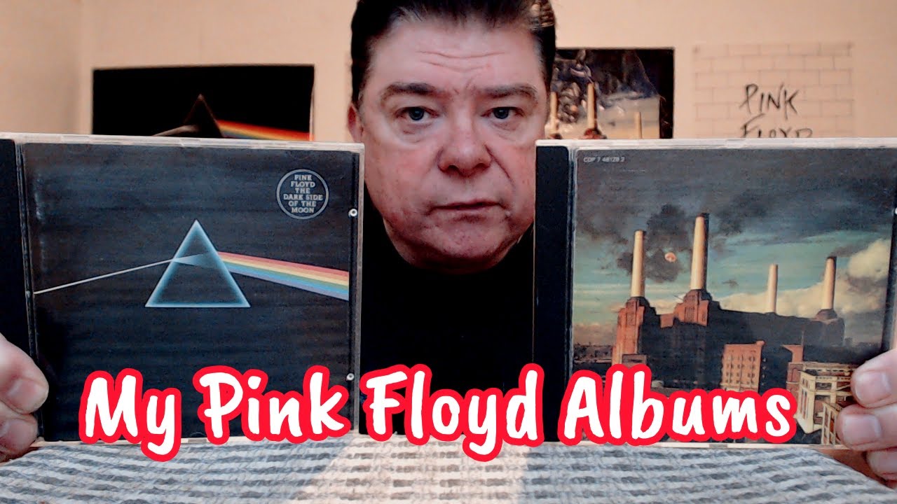 ASMR-звуки жевания жвачки и шепота крупным планом (мои альбомы Pink Floyd)