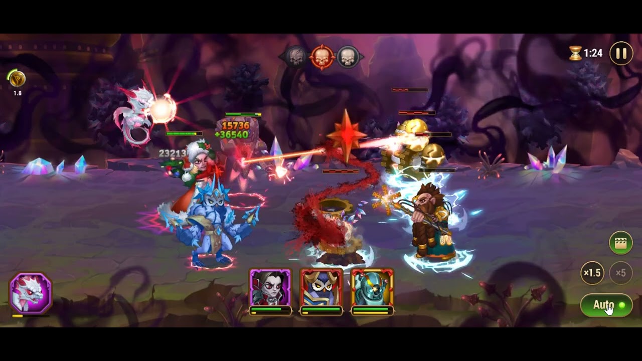 Hero wars- Path of estrangement 3 heroes