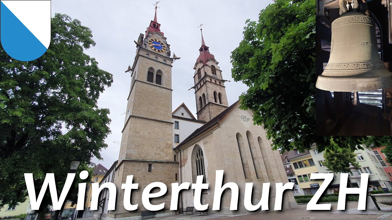 Winterthur (CH - ZH) Glocken der ref. Stadtkirche