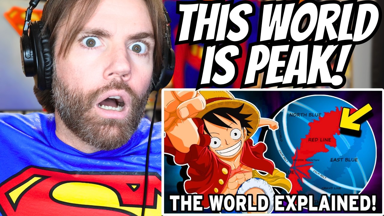 Superman Fan Reacts to ONE PIECE World EXPLAINED | Grand Line Review