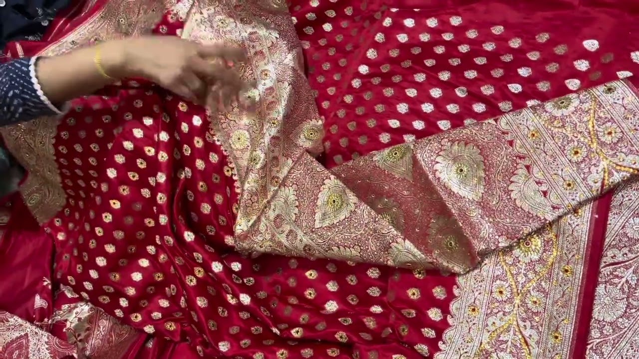 Bride dopatta saree