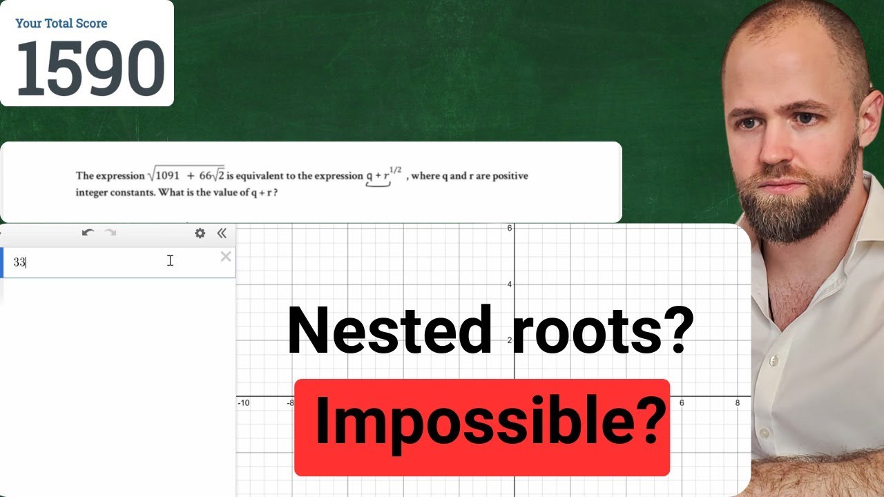 [November SAT] 99+% of students can't solve this complex exponent question. Can you?