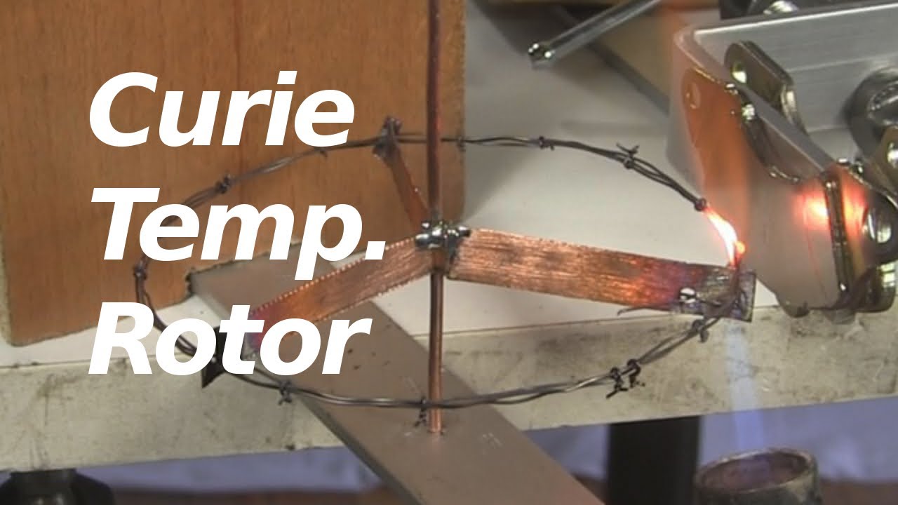 Curie Temperature/Point Rotor - How it's Made/How it Works
