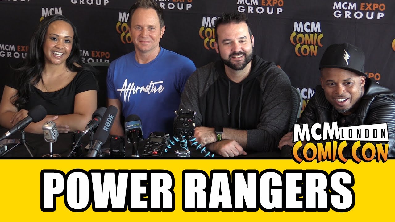 POWER RANGERS Interview - Austin St John, Karan Ashley, David Yost & Walter Jones