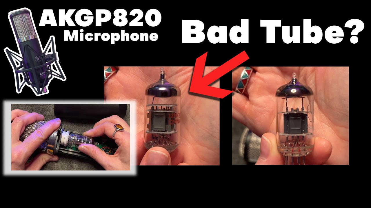 AKG P820 Tube Replacement