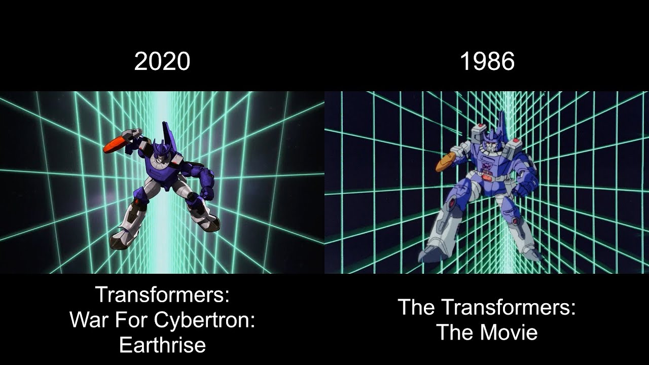 Arrival of Galvatron & G1 Comparison | WFC: Earthrise (2020) vs Transformers: The Movie (1986)