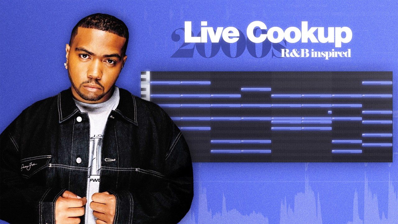 How To Make R&B Beats Like TIMBALAND | Live Cookup