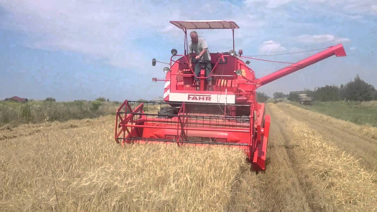 Żniwa 2015 z FAHR M900. Dźwięk silnika.