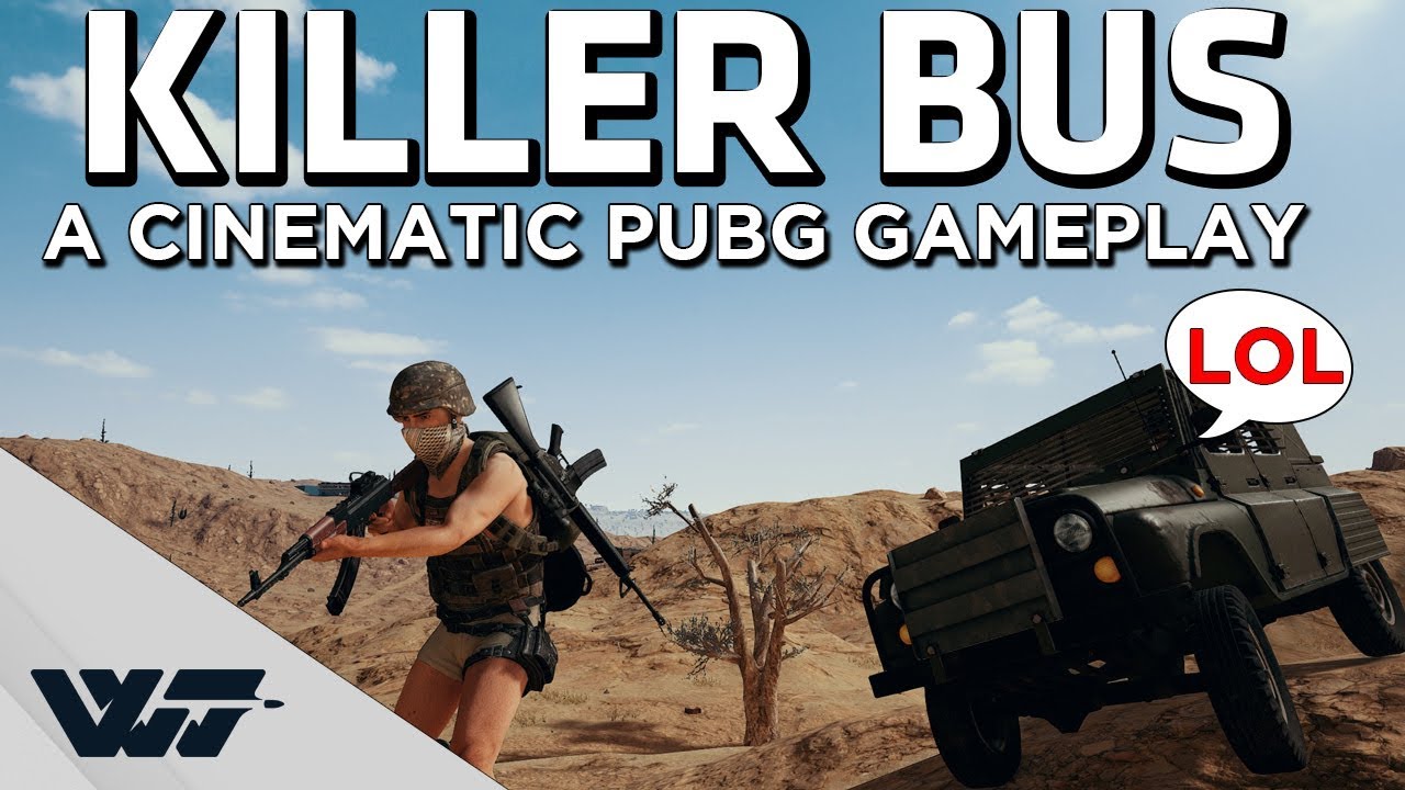 THE KILLER BUS - Hillarious TPP Solo Miramar - Cinematic PUBG Gameplay