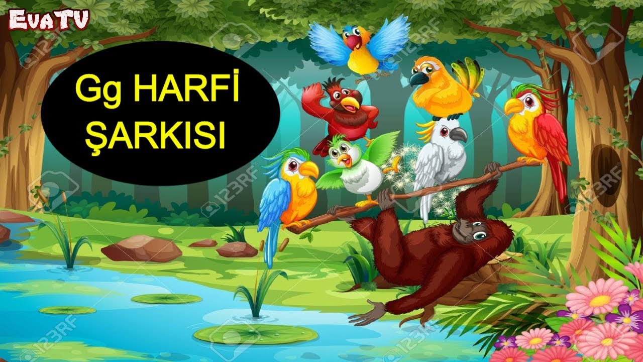 GUGUK KUŞU İLE GONCA GÜL G SESİ HİKAYE VE ŞARKI