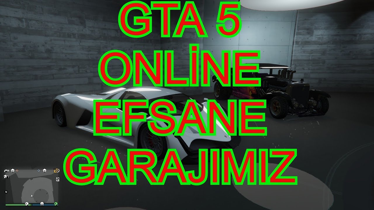 EFSANE GARAJIM !!!GTA 5 ONLİNE GARAJ TURU🚗🚗