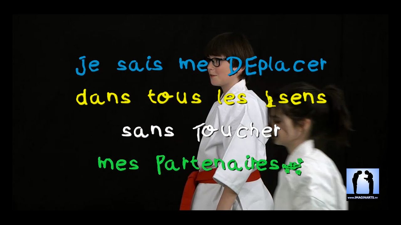 Karaté - échauffement pour les enfants