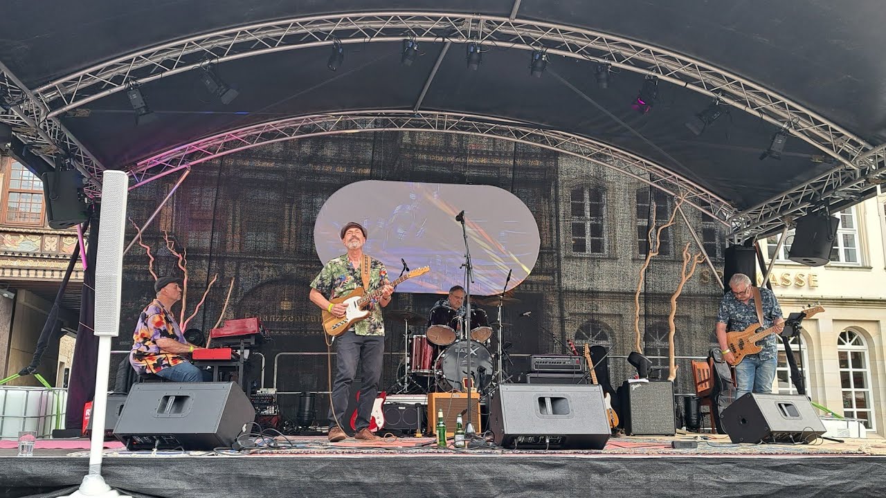 Greyhound George Band (D), Hildesheimer Marktplatz Musikfestival, 25.07.2024