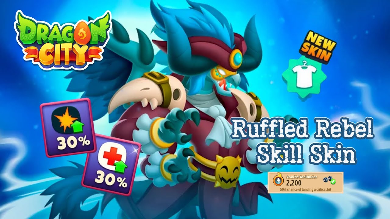 Dragon City | รีวิวสกินใหม่ NEW SKIN! ( High Anarchaos Evader Dragon )